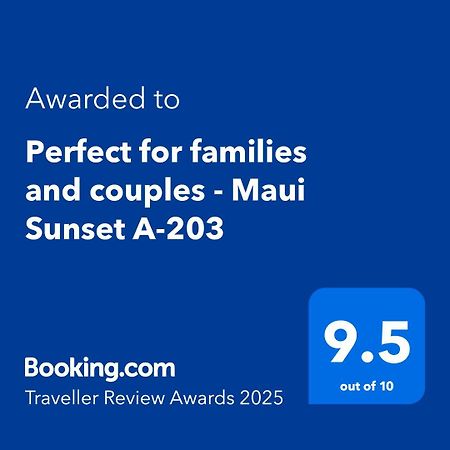 Perfect For Families And Couples - Maui Sunset A-203 Διαμέρισμα Kihei Εξωτερικό φωτογραφία