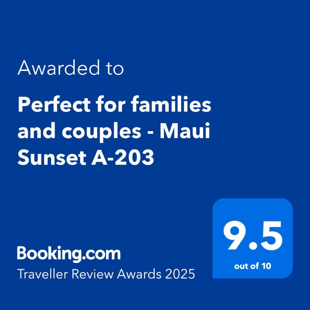Perfect For Families And Couples - Maui Sunset A-203 Διαμέρισμα Kihei Εξωτερικό φωτογραφία
